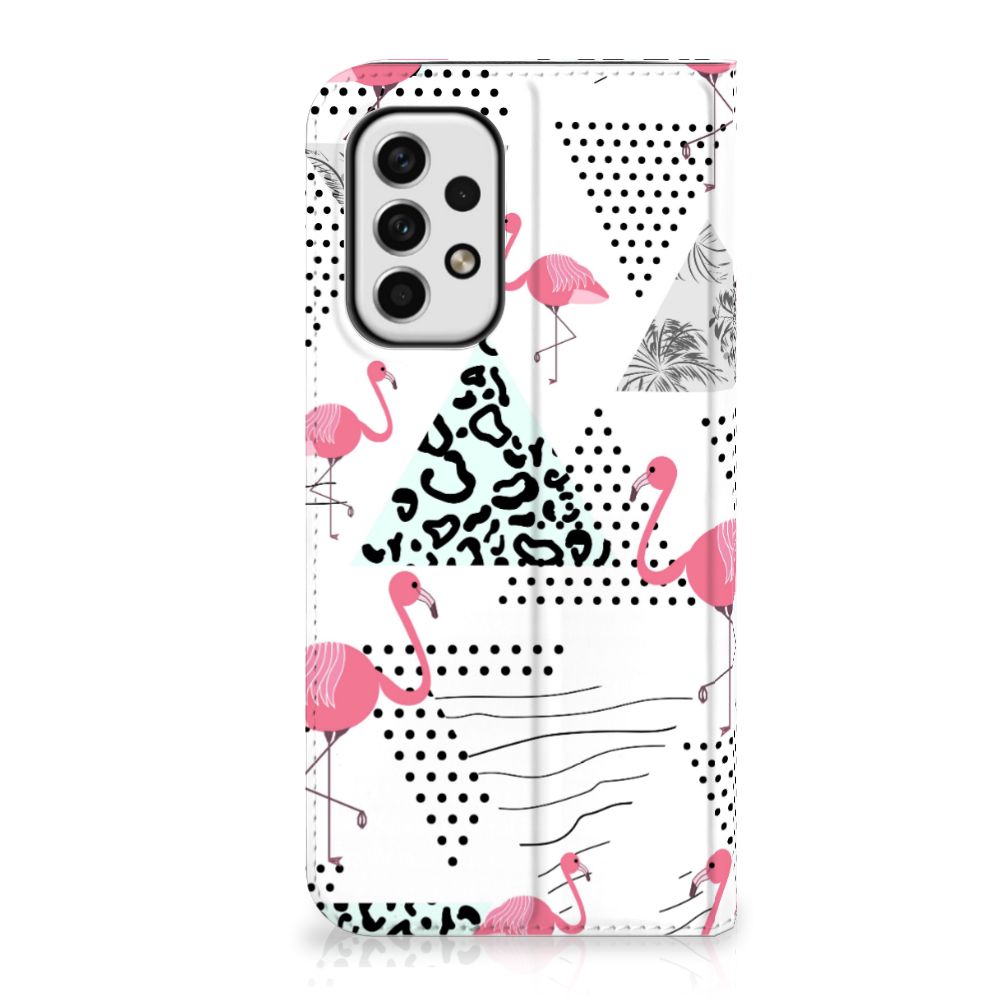 Samsung Galaxy A23 Hoesje maken Flamingo Triangle - B2C Telecom
