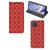 OPPO Reno4 Z 5G Hoesje met Magneet Batik Rood - B2C Telecom
