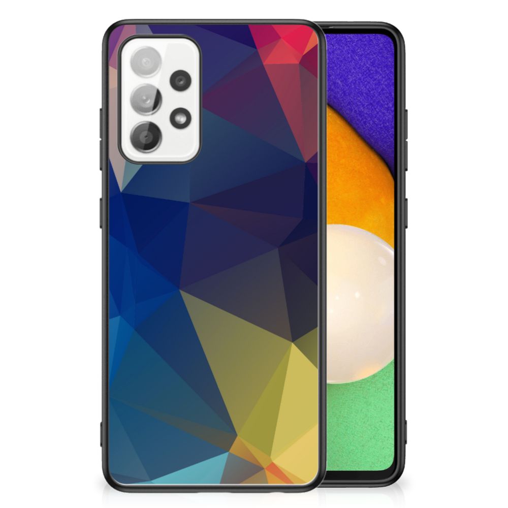 Samsung Galaxy A52 | A52s (5G/4G) Backcover Polygon Dark