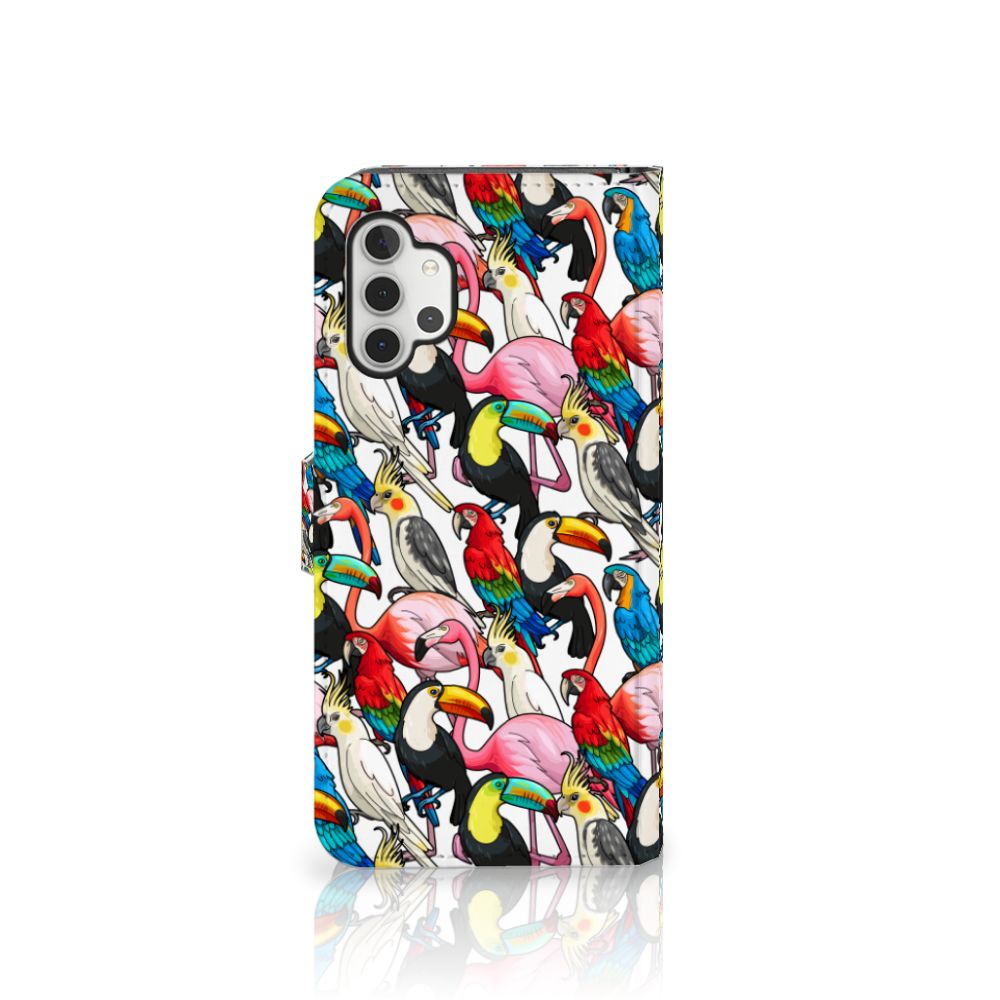 Samsung Galaxy A32 5G Telefoonhoesje met Pasjes Birds