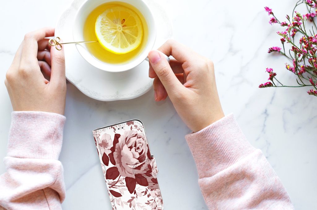 Hoesje Apple iPhone 12 Mini Watercolor Flowers