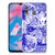 Silicone Back Case Samsung Galaxy M30 Angel Skull Blauw