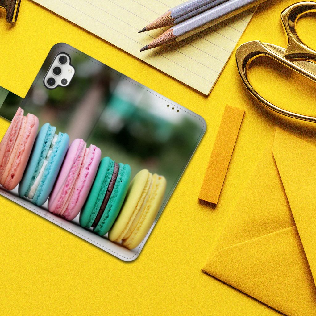 Samsung Galaxy A32 4G Book Cover Macarons