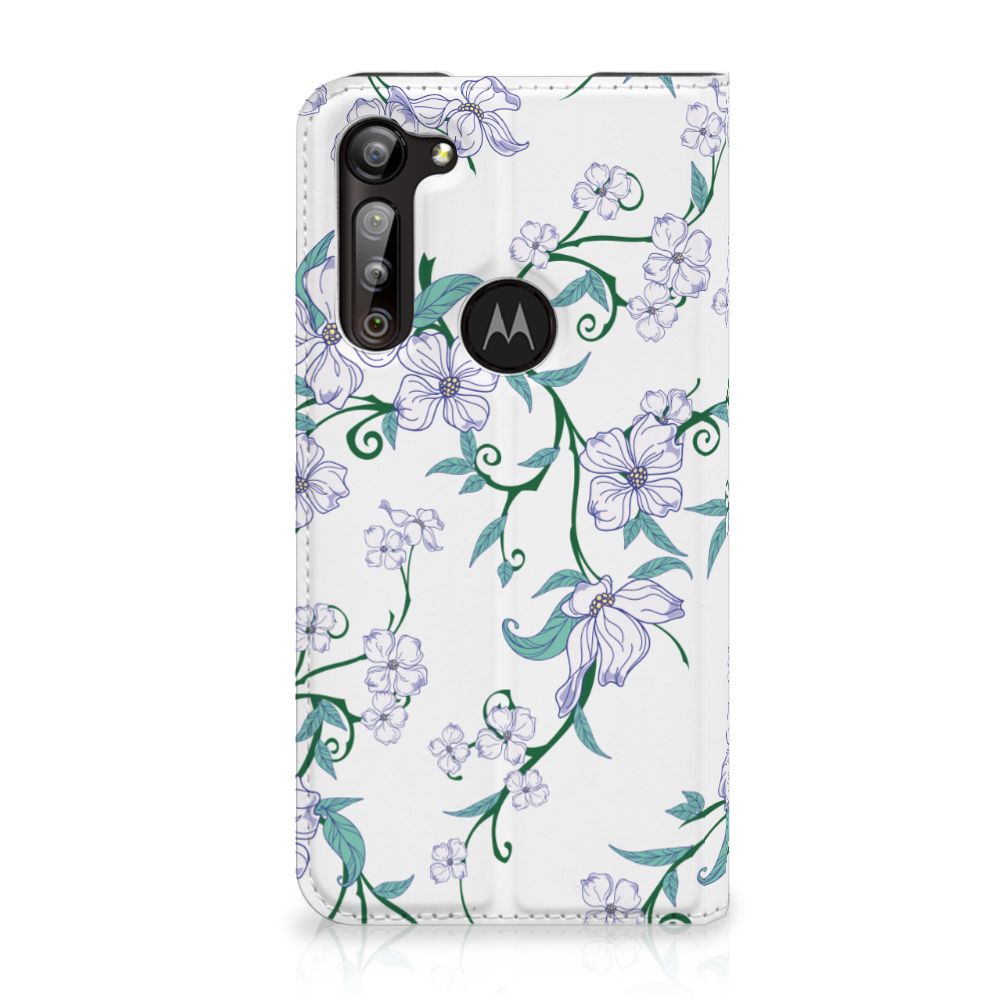 Motorola Moto G8 Power Uniek Smart Cover Blossom White - B2C Telecom