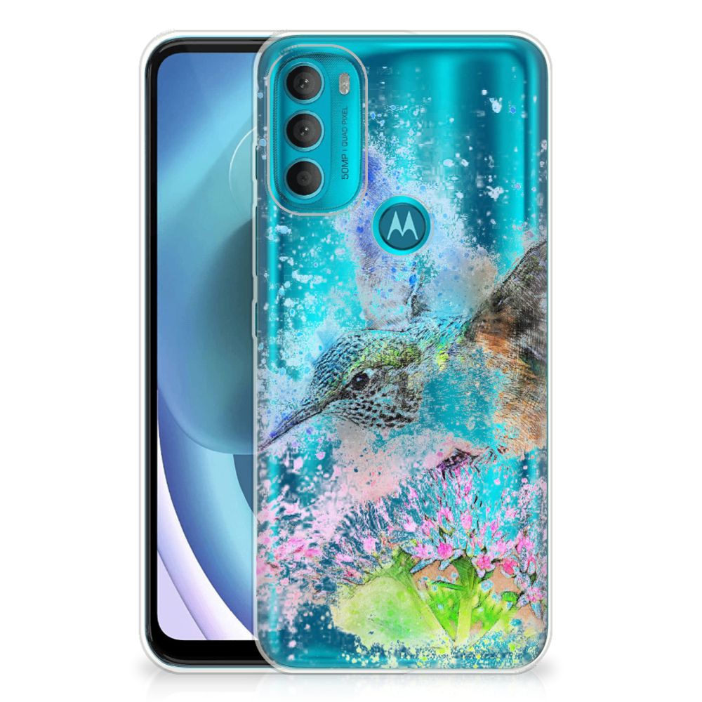 Hoesje maken Motorola Moto G71 5G Vogel