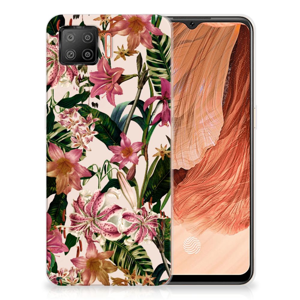 OPPO A73 4G TPU Case Flowers B2C Telecom