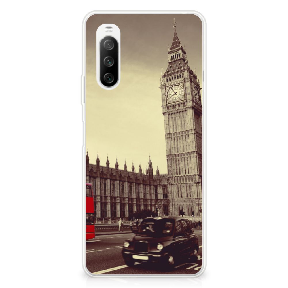 Sony Xperia 10 III Siliconen Back Cover Londen