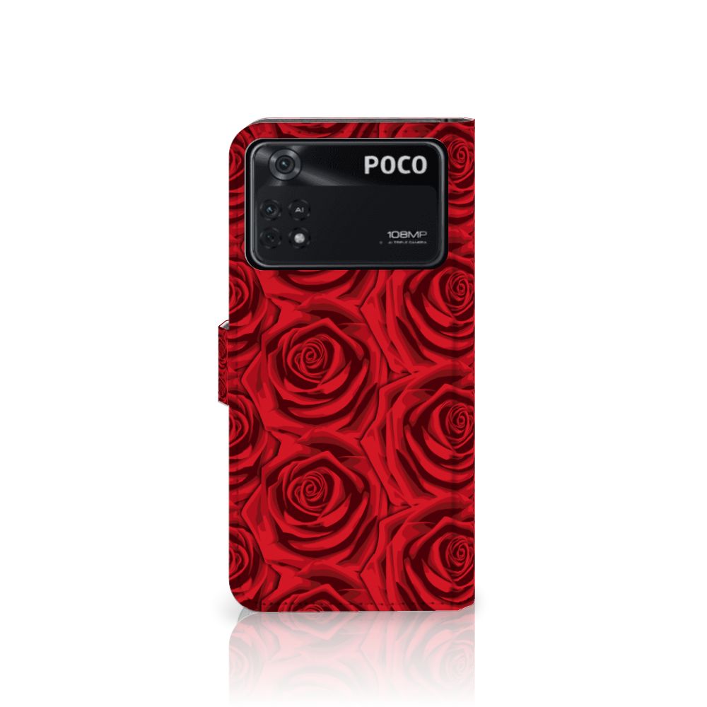 Xiaomi Poco X4 Pro 5G Hoesje Red Roses