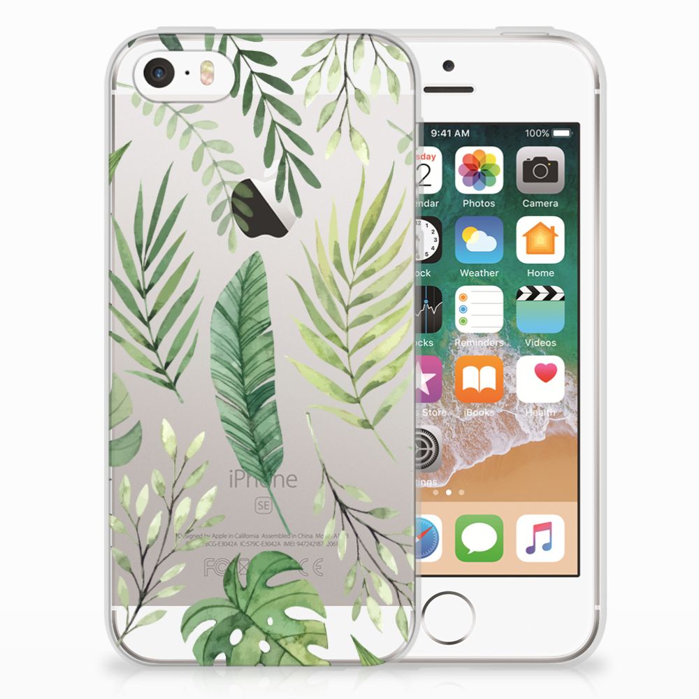 Apple iPhone SE | 5S TPU Case Leaves