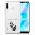 Huawei P30 Lite Silicone-hoesje Gun Don't Touch My Phone