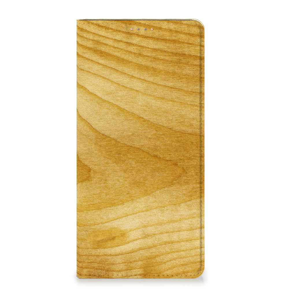 Samsung Galaxy A13 (4G) Book Wallet Case Licht Hout - B2C Telecom