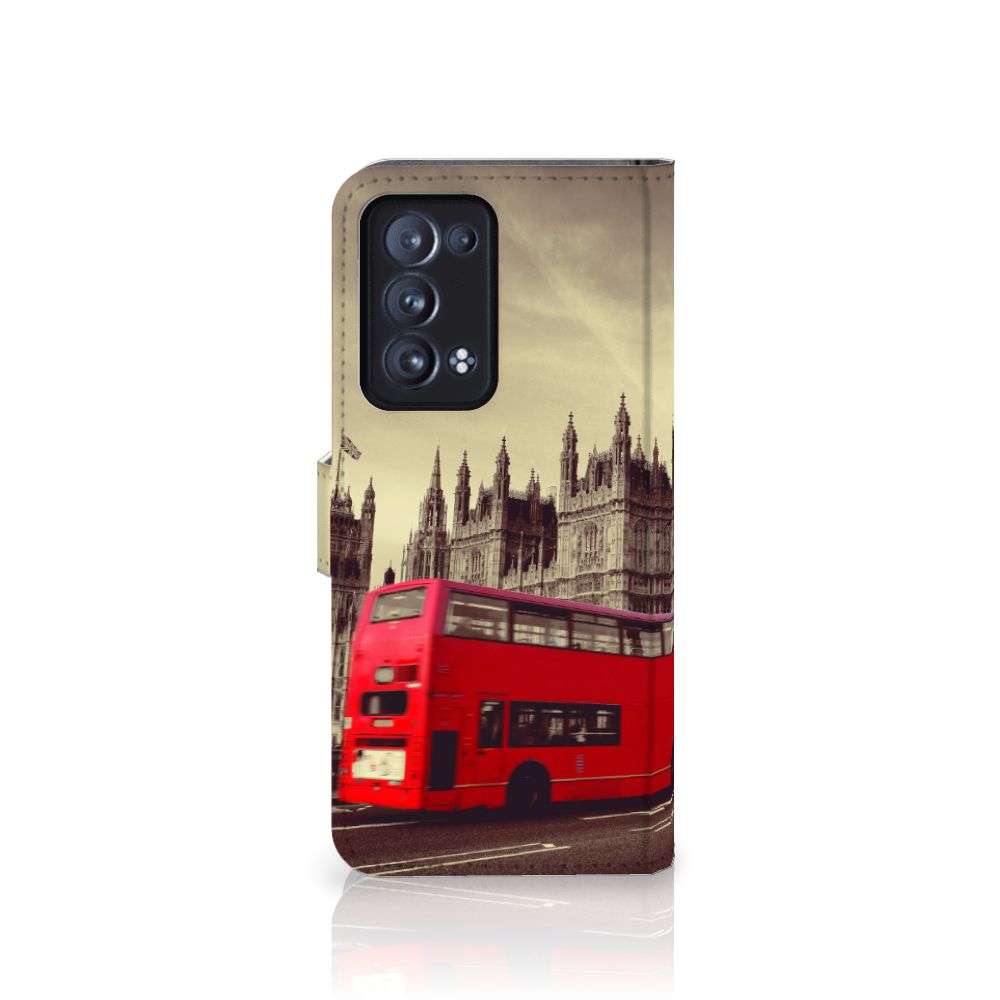 OPPO Reno 6 Pro Plus 5G Flip Cover Londen
