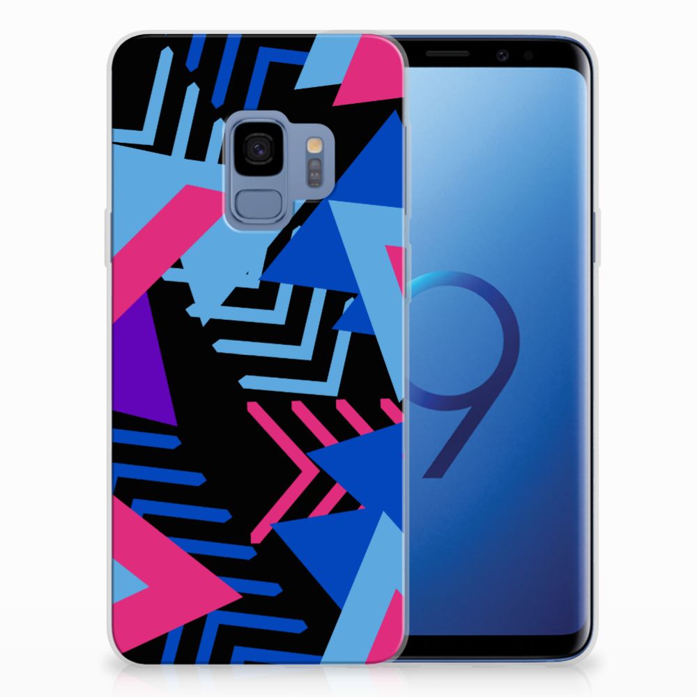 Samsung Galaxy S9 TPU Hoesje Funky Triangle