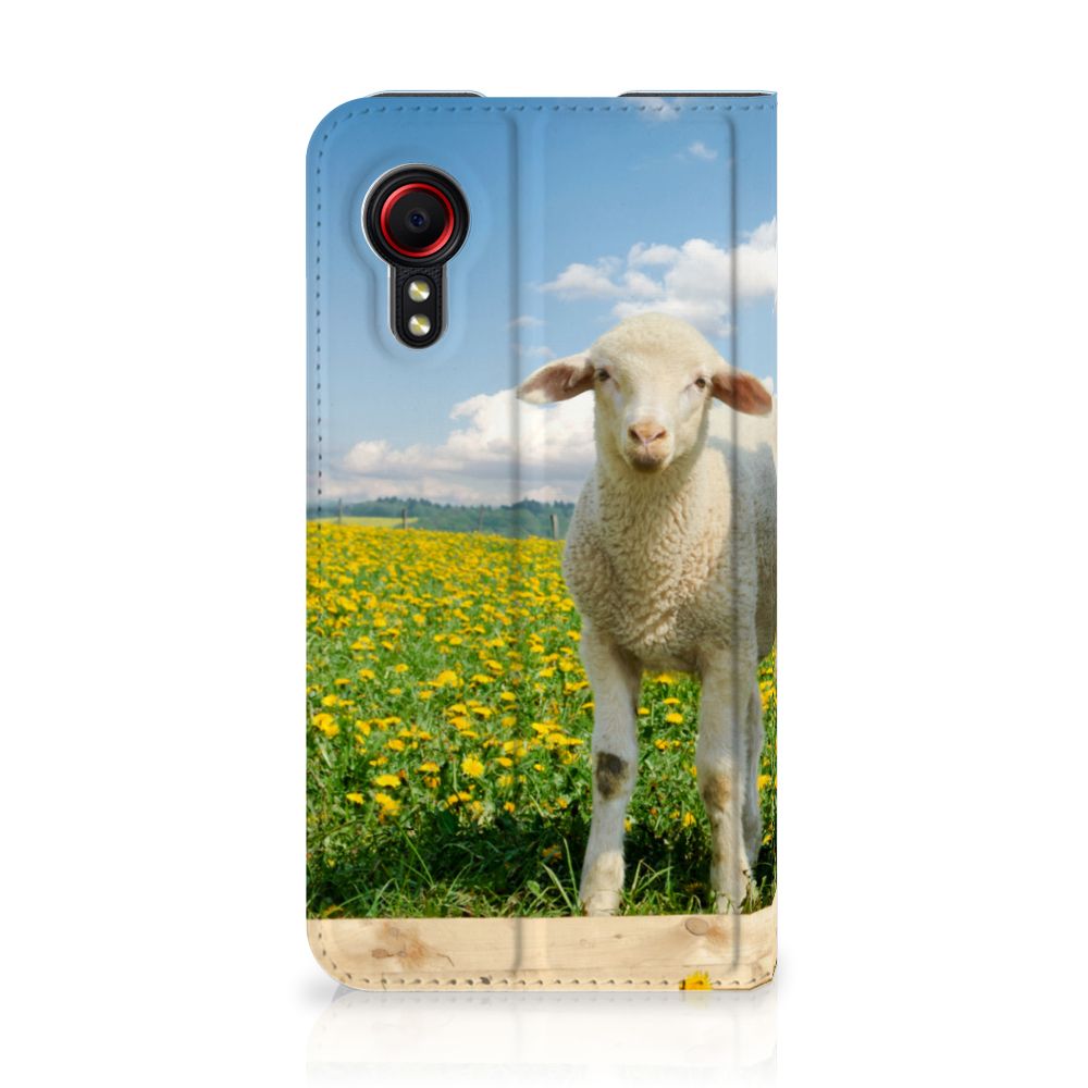 Samsung Galaxy Xcover 5 Hoesje maken Schaap en Lammetje - B2C Telecom