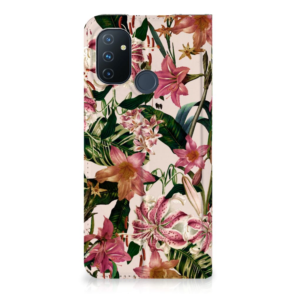 OnePlus Nord N100 Smart Cover Flowers - B2C Telecom