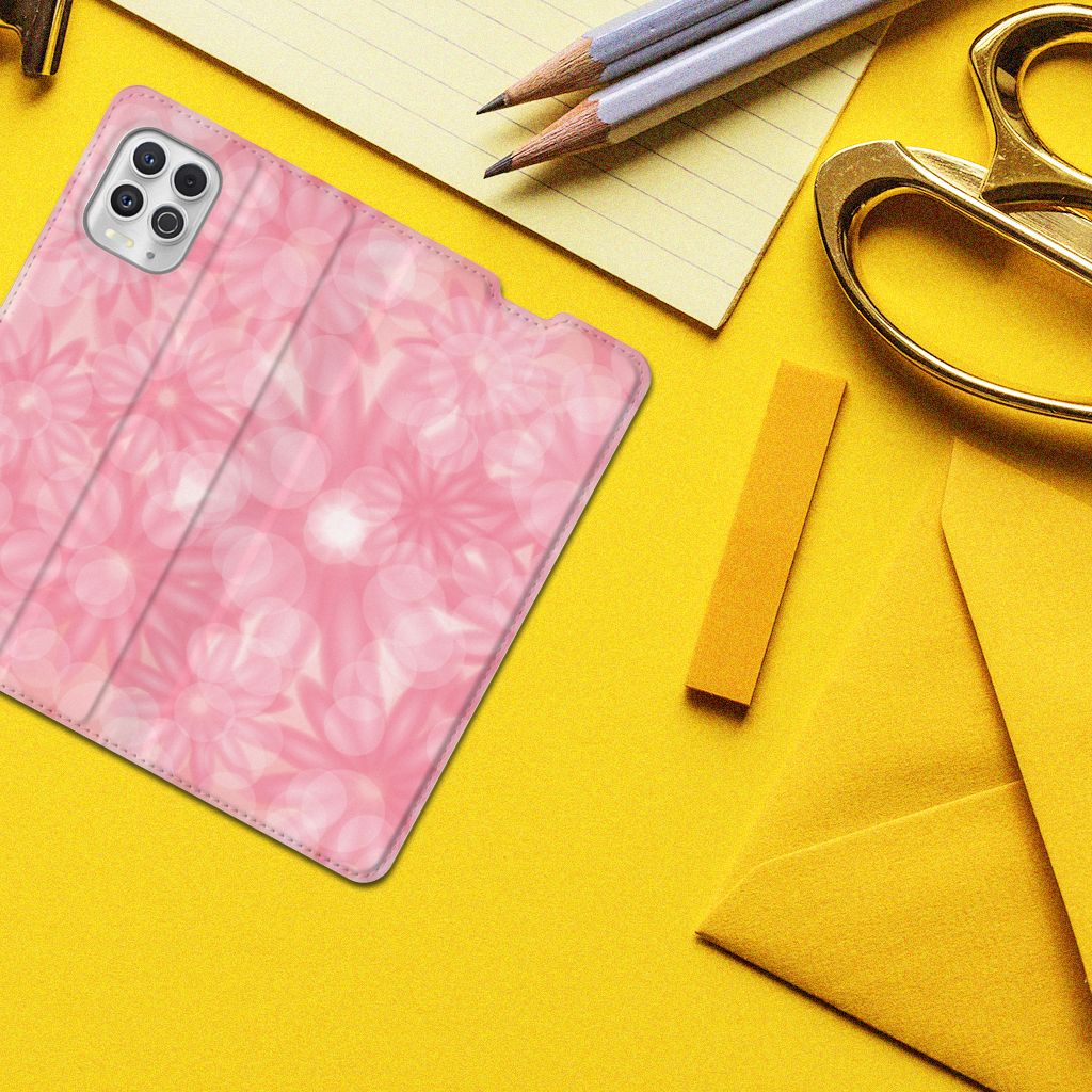 Motorola Moto G100 Smart Cover Spring Flowers - B2C Telecom