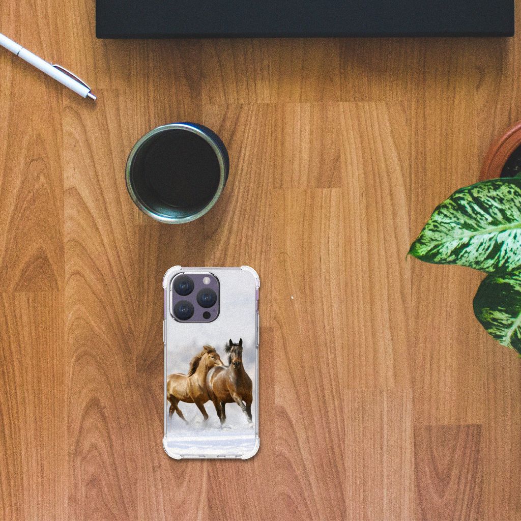 iPhone 15 Pro Case Anti-shock Paarden B2C Telecom