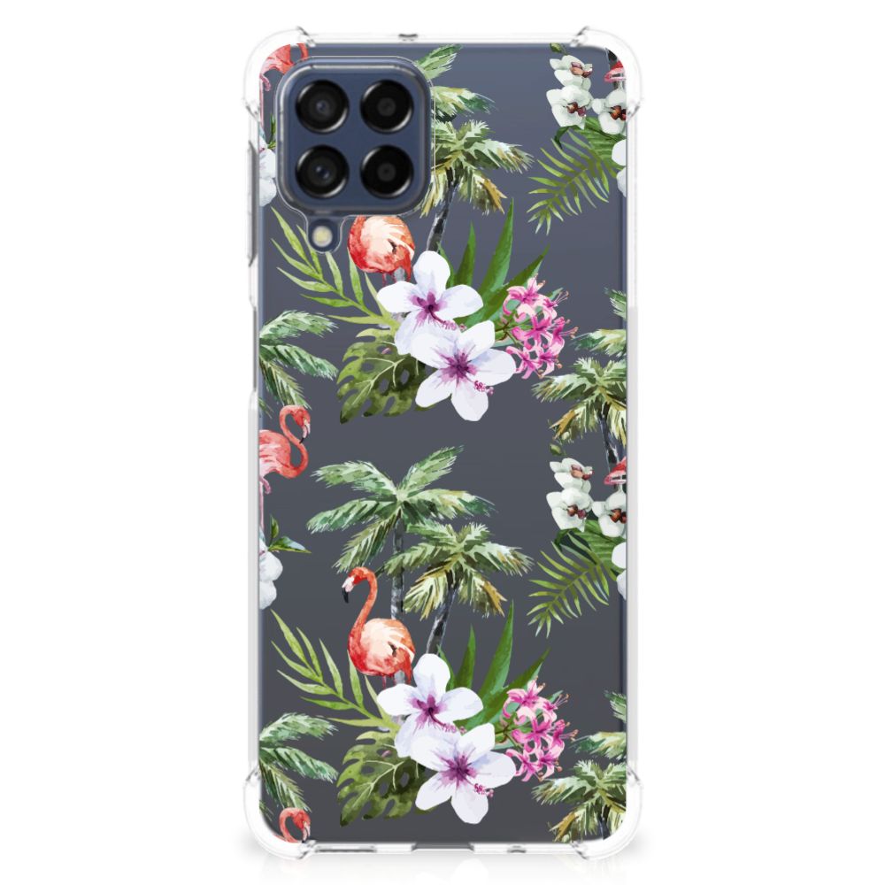 Samsung Galaxy M53 Case Anti-shock Flamingo Palms B2C Telecom