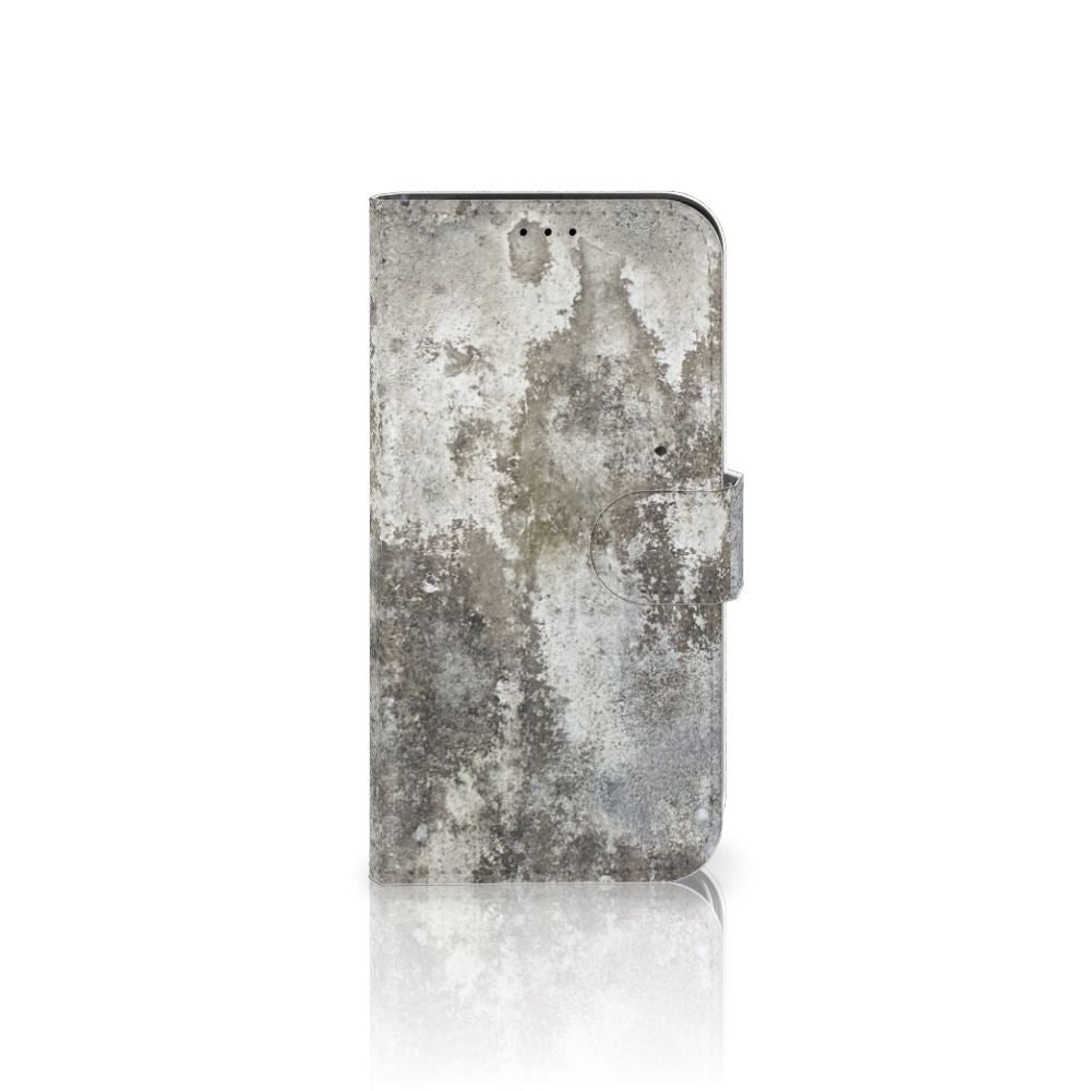 iPhone 13 Pro Bookcase Beton Print