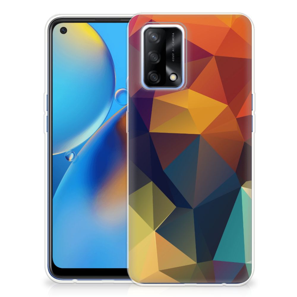 OPPO A74 4G TPU Hoesje Polygon Color B2C Telecom