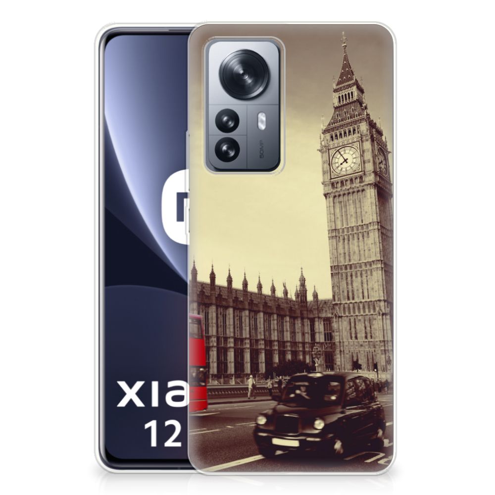 Xiaomi 12 Pro Siliconen Back Cover Londen