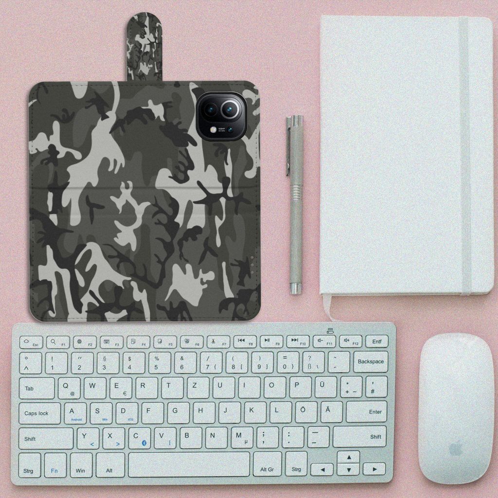 Xiaomi Mi 11 Telefoon Hoesje Army Light