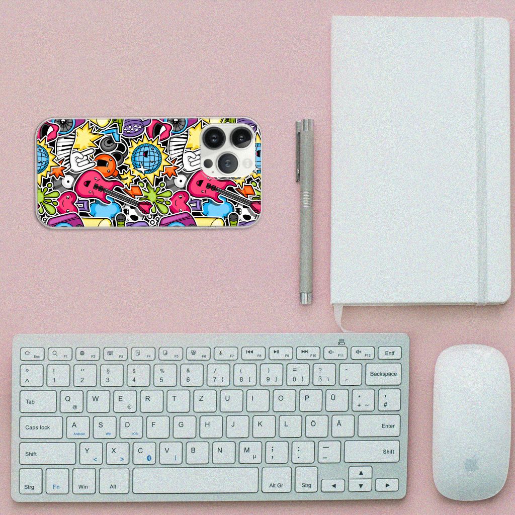 iPhone 13 Pro Max Silicone Back Cover Punk Rock B2C Telecom