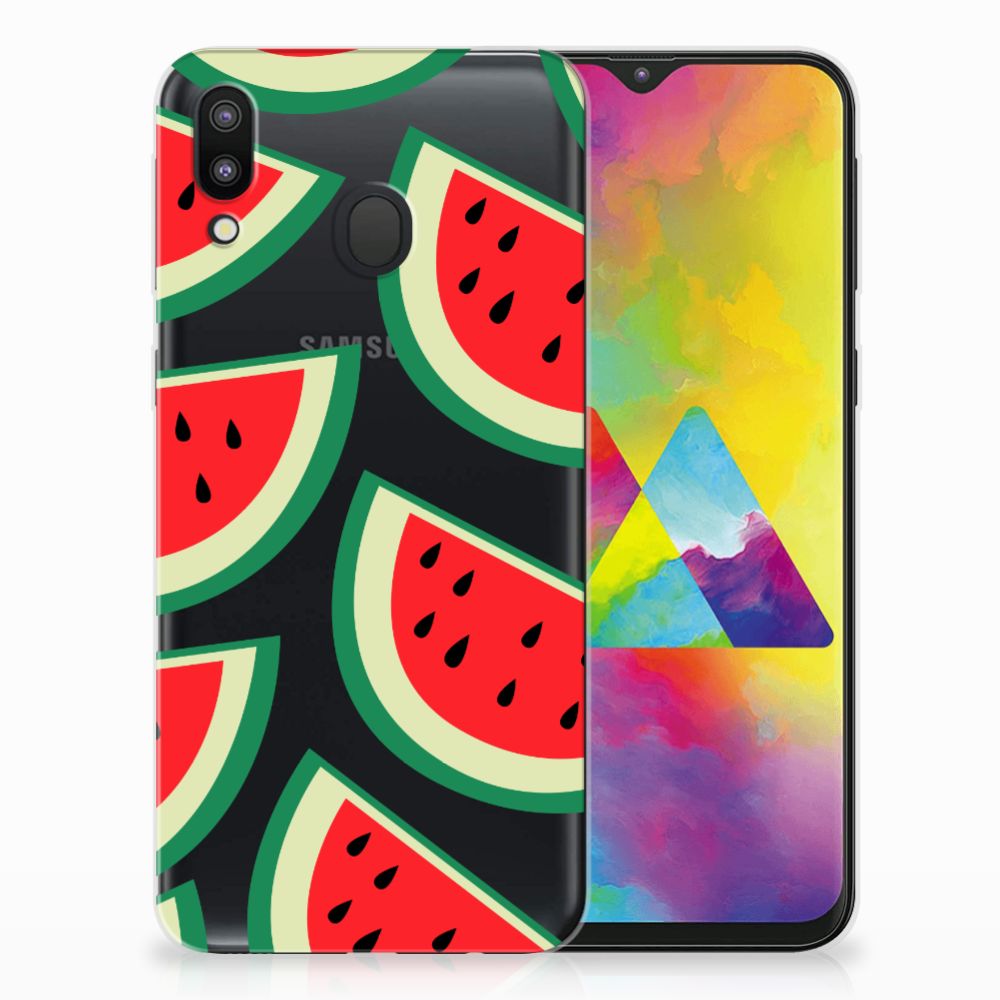 Samsung Galaxy M20 (Power) Siliconen Case Watermelons