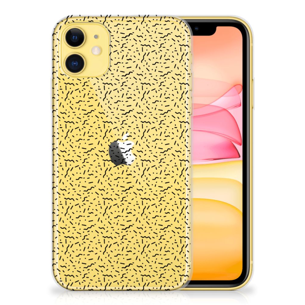 Apple iPhone 11 TPU bumper Stripes Dots