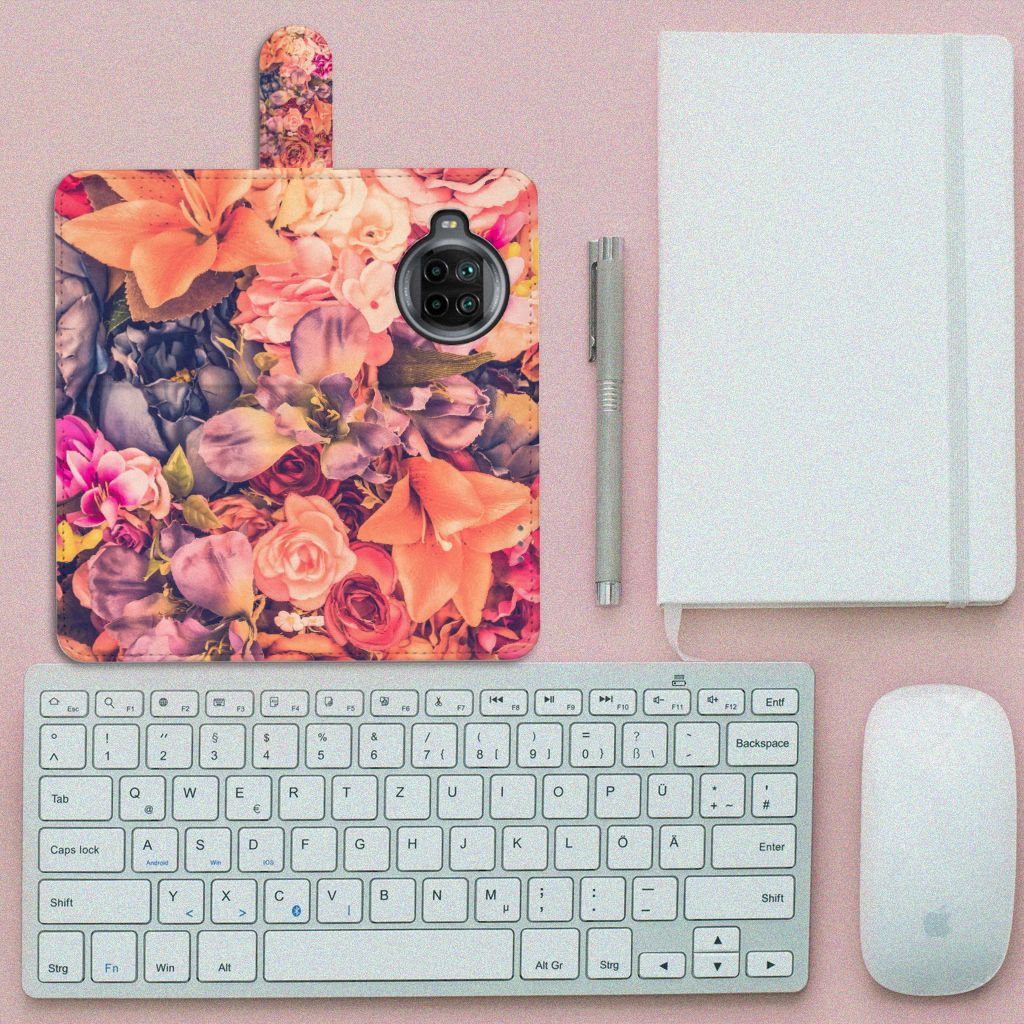 Xiaomi Mi 10T Lite Hoesje Bosje Bloemen