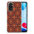 Xiaomi Redmi 10 | Redmi Note 11 4G TPU bumper Batik Brown