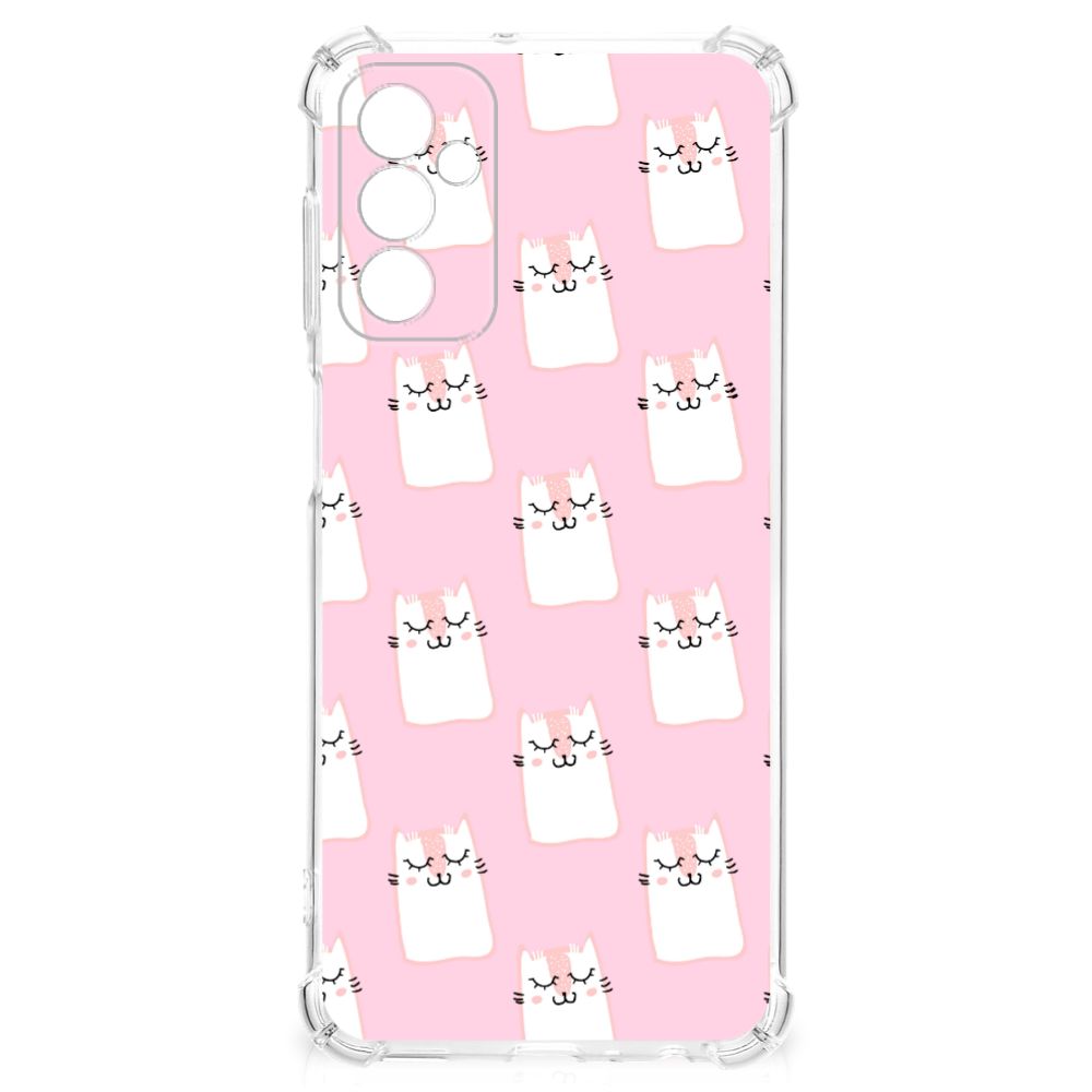 Samsung Galaxy M13 4G | M23 Case Anti-shock Sleeping Cats