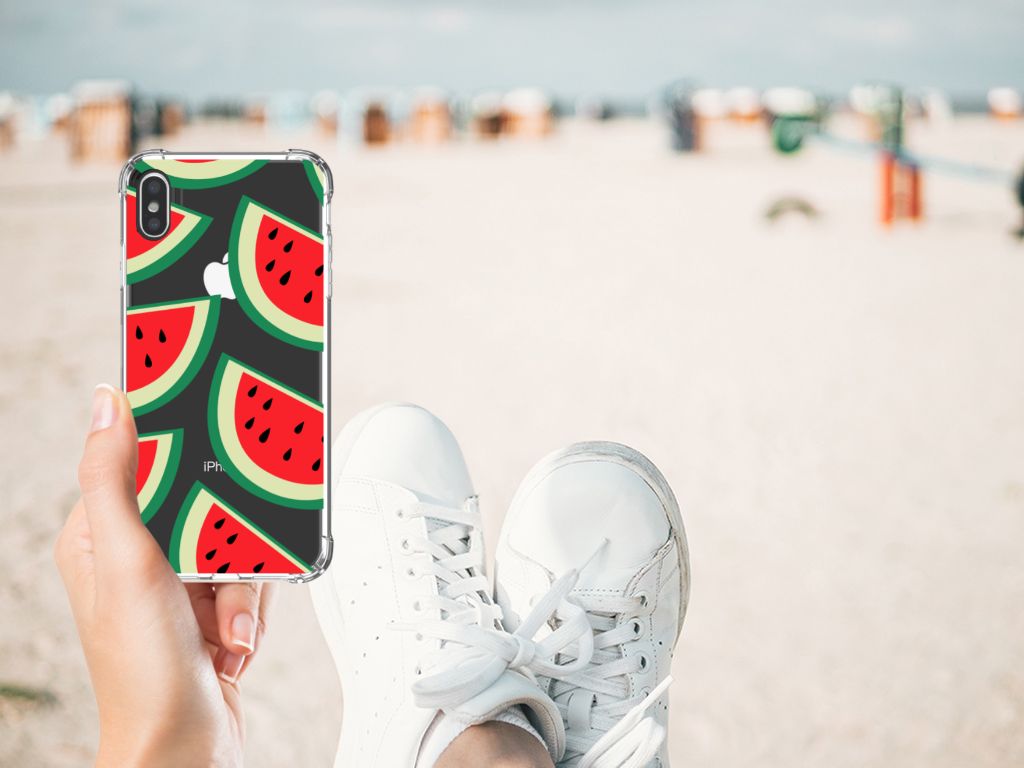Apple iPhone Xs Max Beschermhoes Watermelons