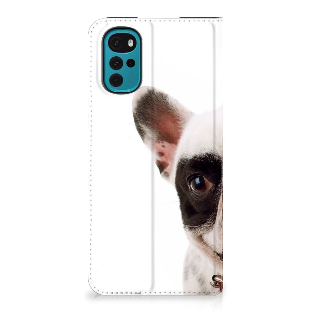 Motorola Moto G22 Hoesje maken Franse Bulldog - B2C Telecom