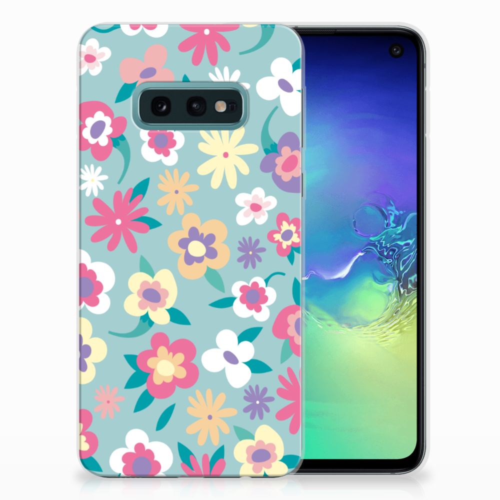 Samsung Galaxy S10e TPU Case Flower Power
