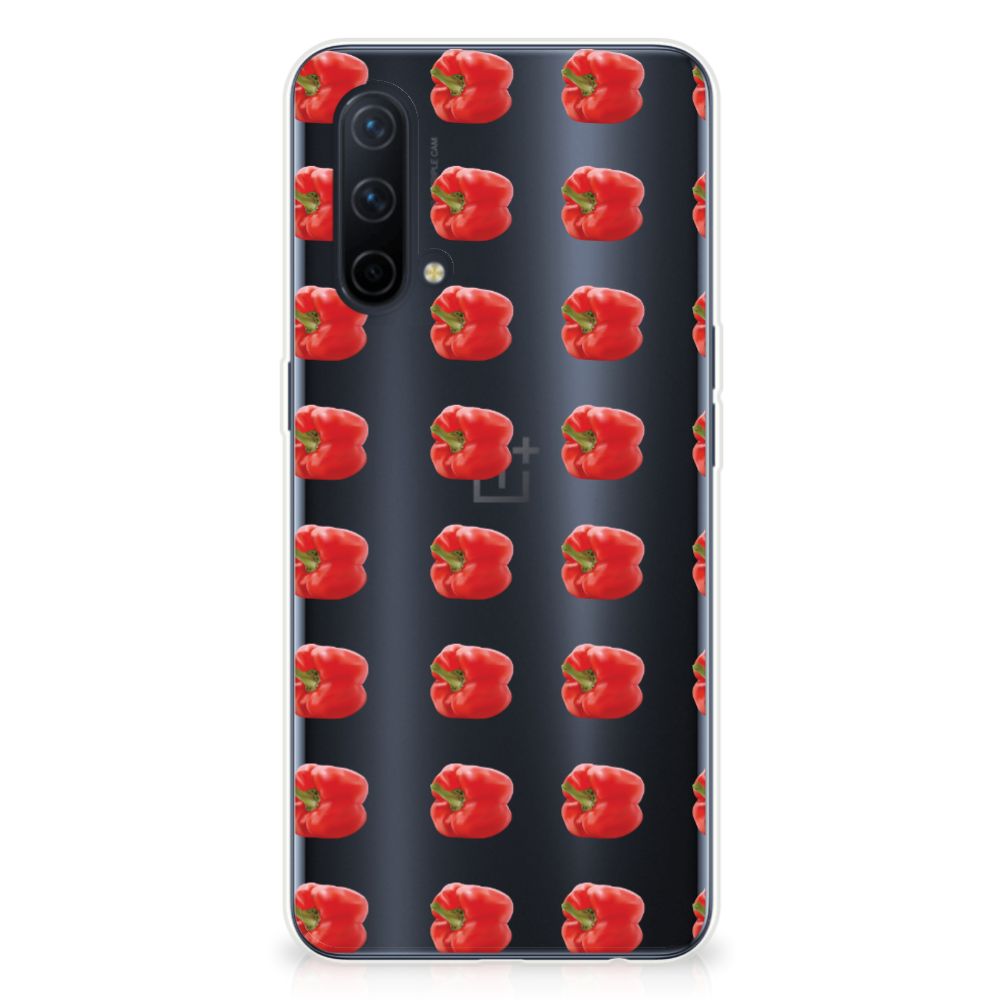 OnePlus Nord CE 5G Siliconen Case Paprika Red B2C Telecom