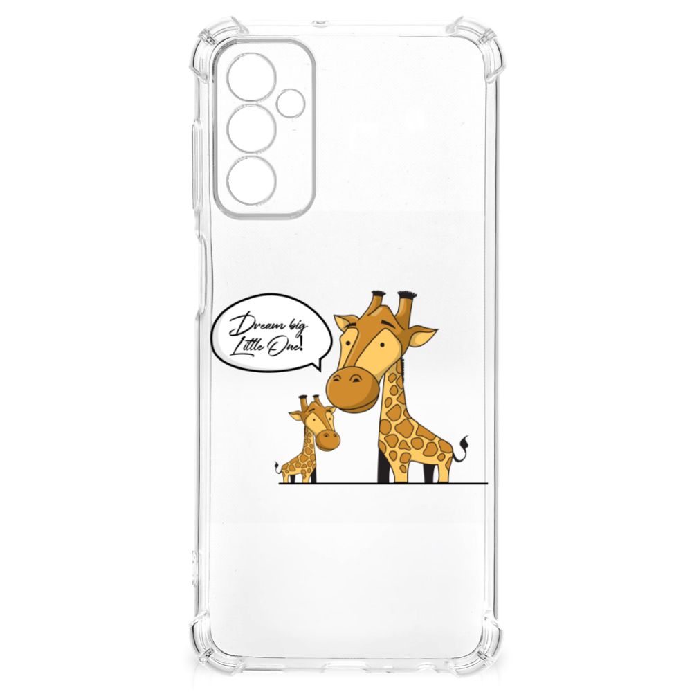 Samsung Galaxy M13 4G | M23 Stevig Bumper Hoesje Giraffe B2C Telecom