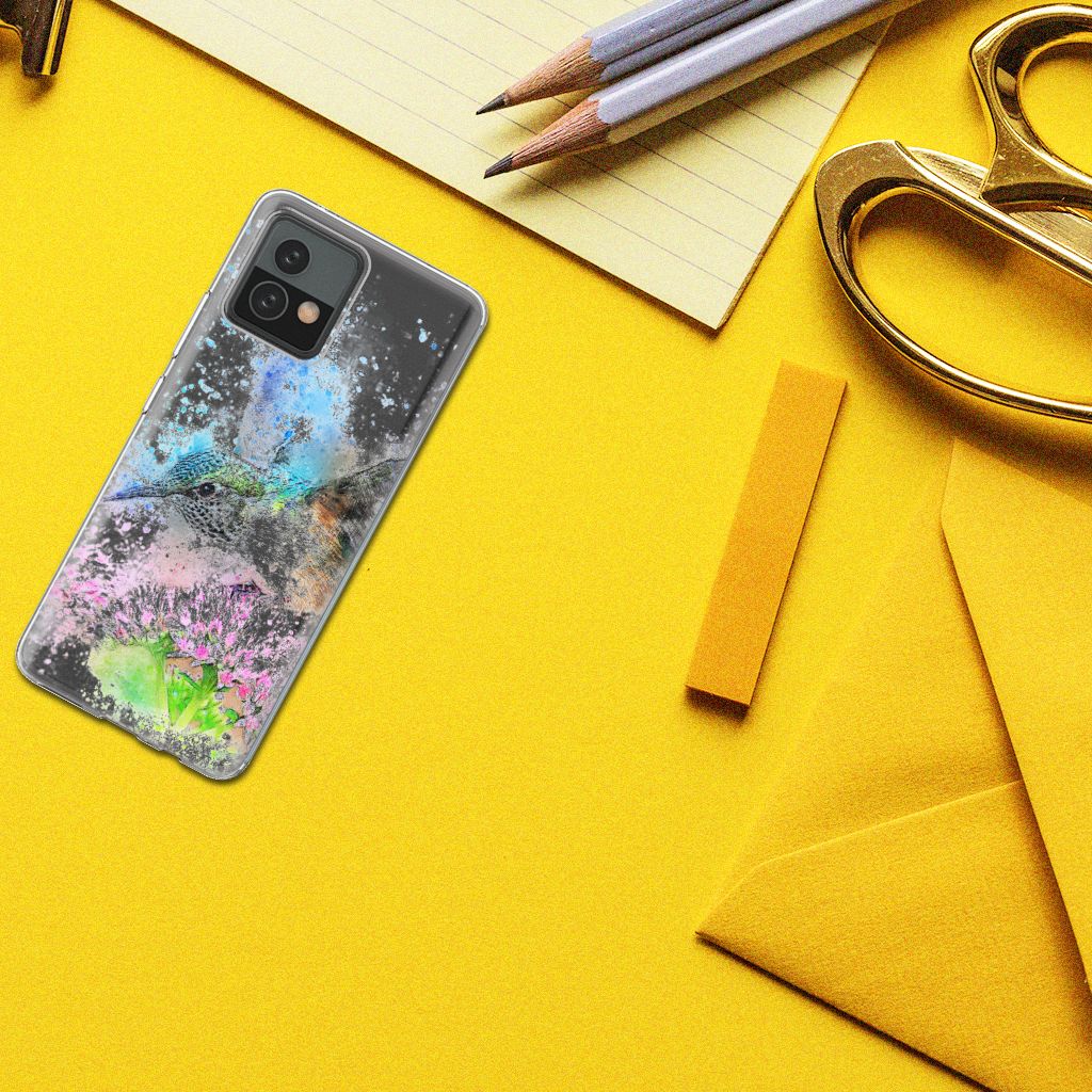 Hoesje maken Motorola Moto G72 Vogel B2C Telecom