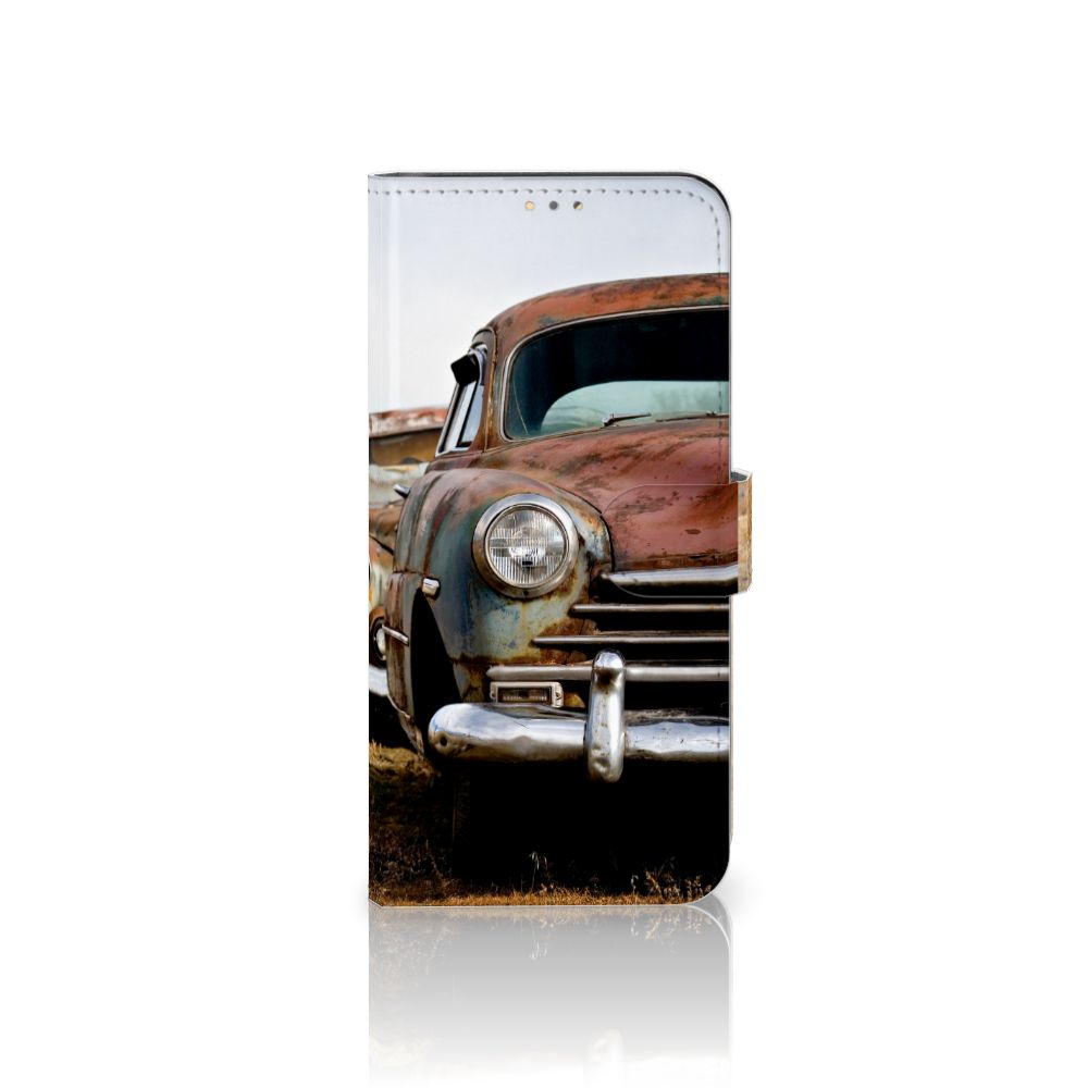 OPPO A15 Telefoonhoesje met foto Vintage Auto