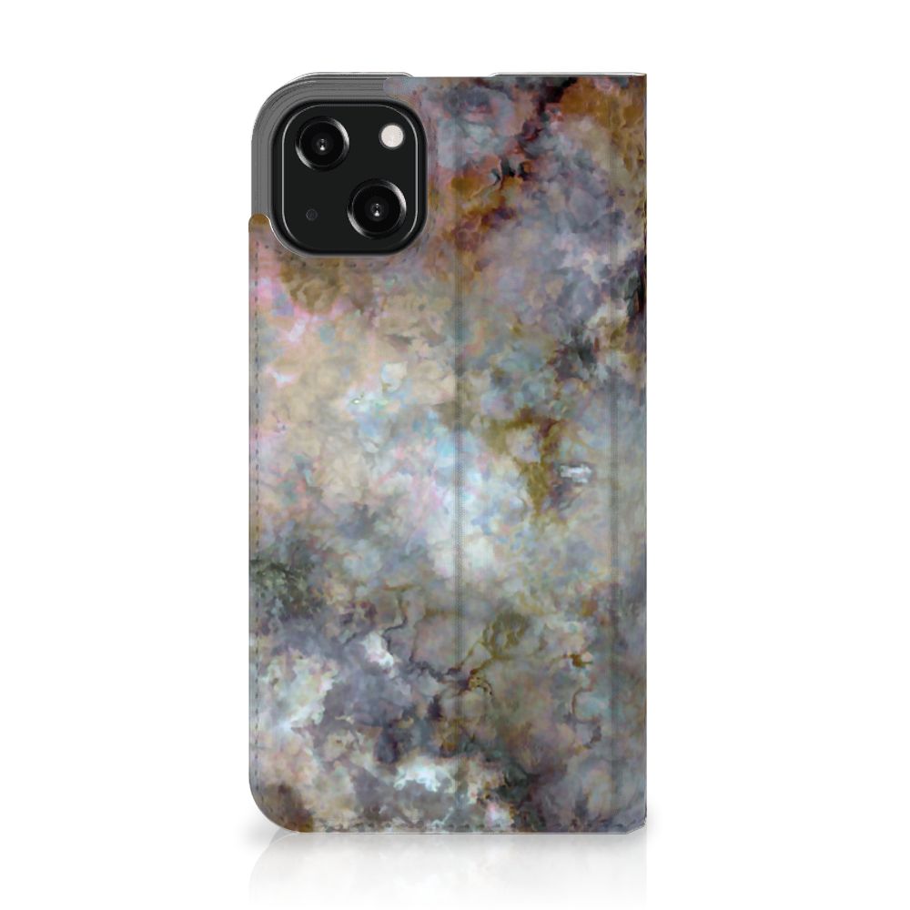 iPhone 13 Standcase Marmer Grijs