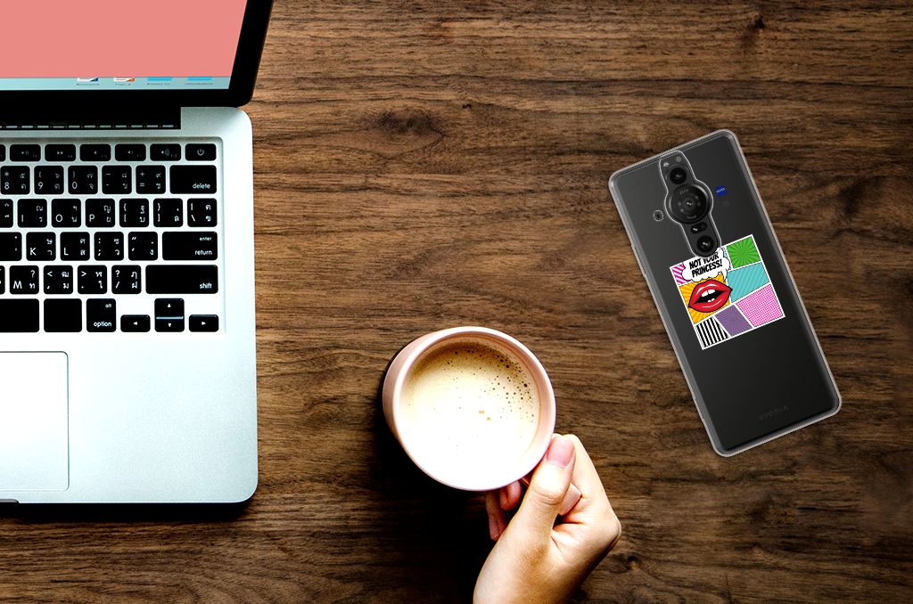 Sony Xperia Pro-I Silicone Back Cover Popart Princess B2C Telecom