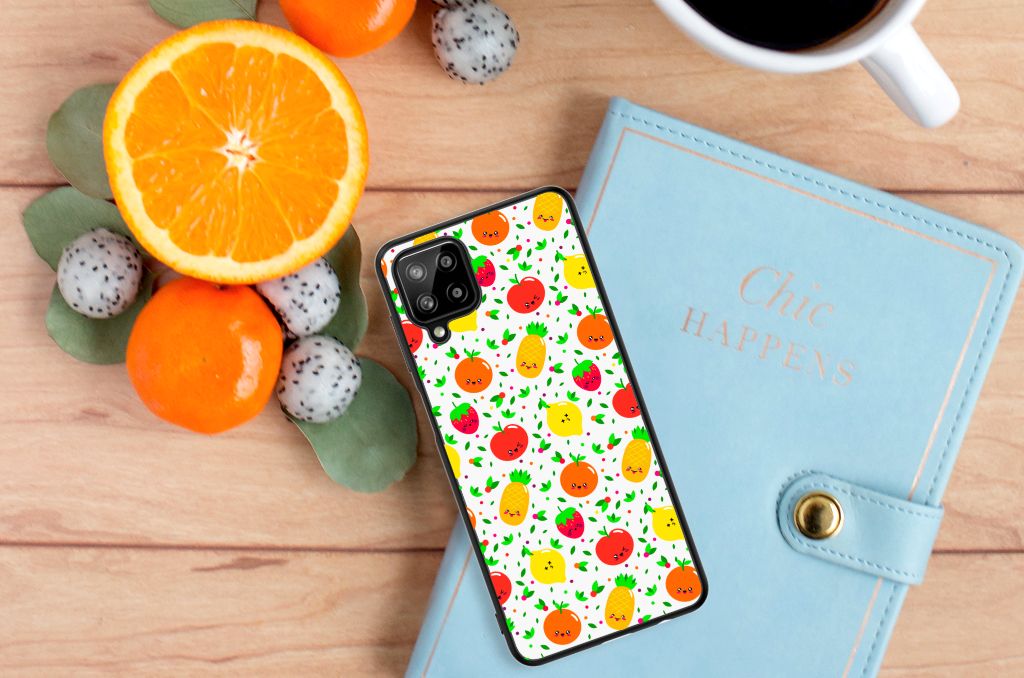 Samsung Galaxy A12 Back Cover Hoesje Fruits B2C Telecom