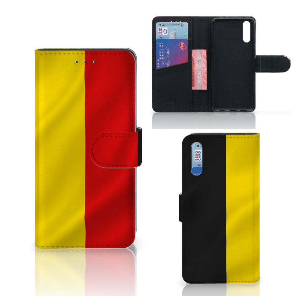 Huawei P20 Bookstyle Case Belgische Vlag