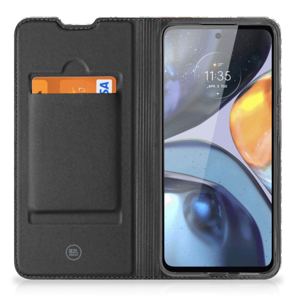 Motorola Moto G22 Smart Cover Flowers - B2C Telecom