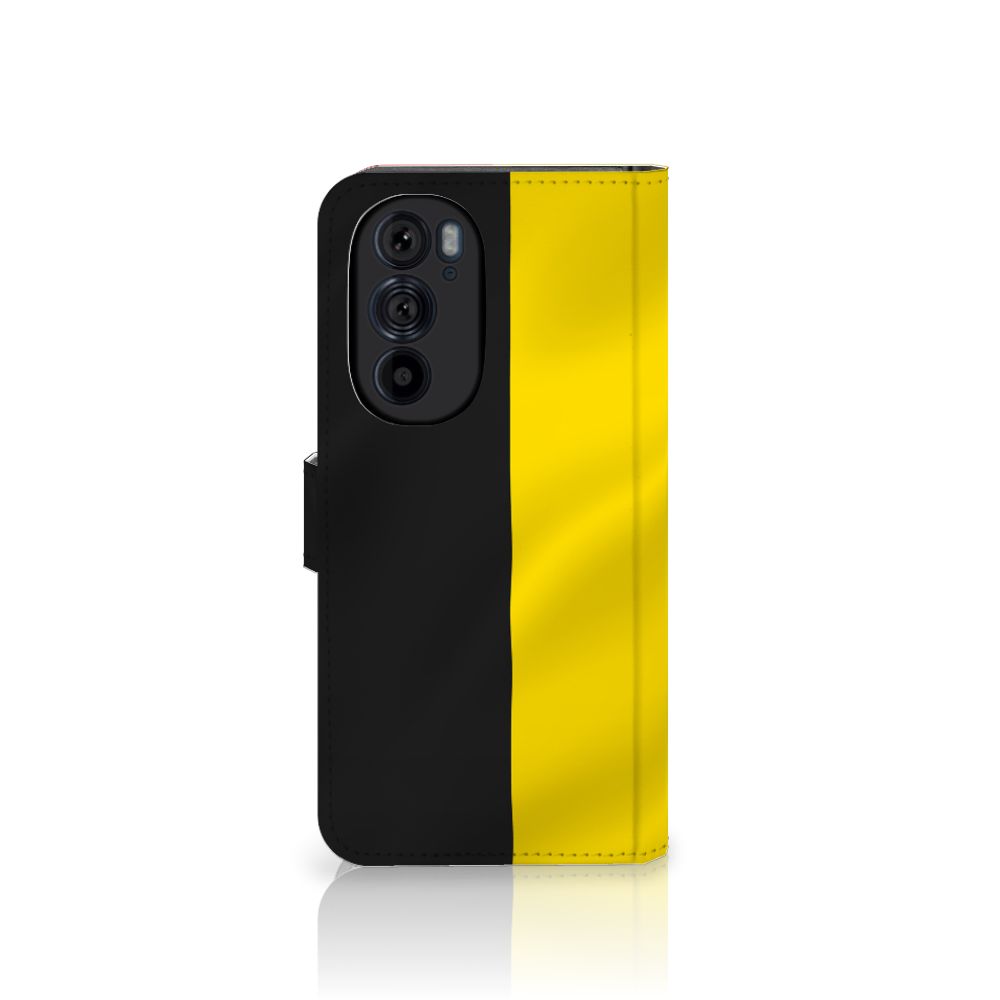Motorola Edge 30 Pro Bookstyle Case Belgische Vlag