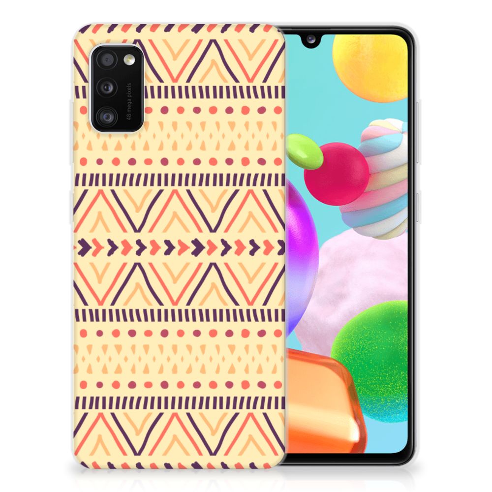 Samsung Galaxy A41 TPU bumper Aztec Yellow