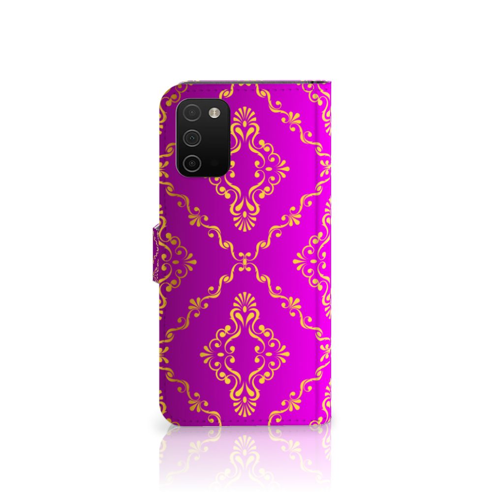 Wallet Case Samsung Galaxy A03s Barok Roze