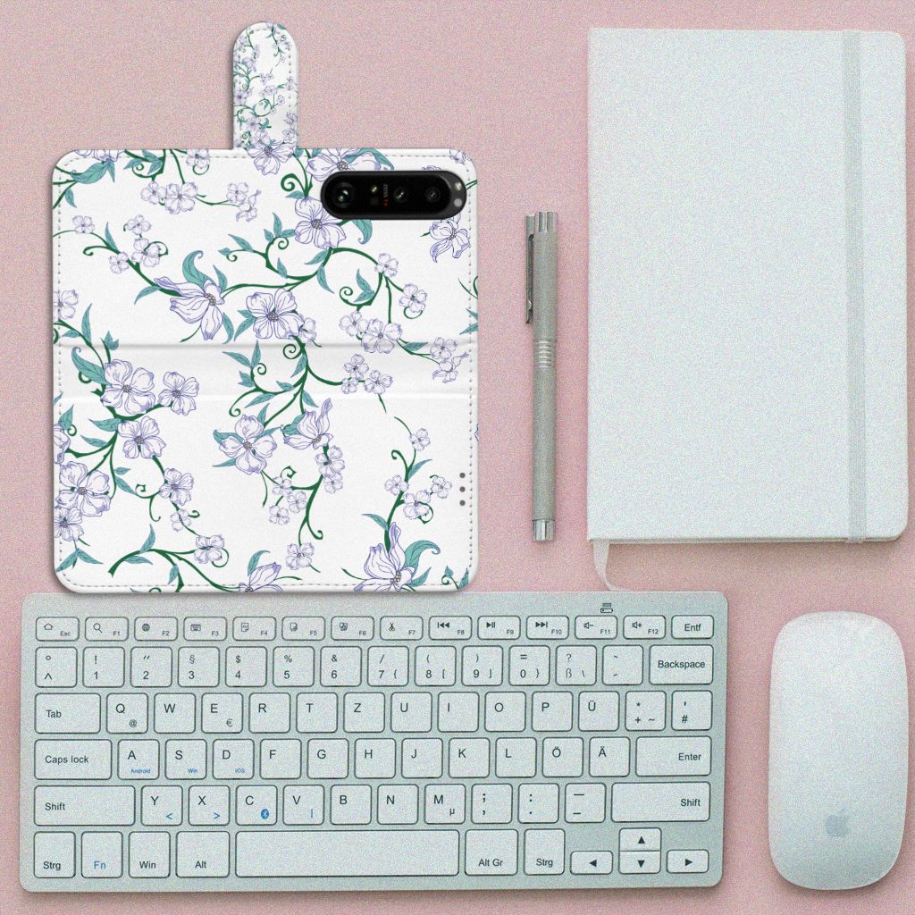 Sony Xperia 1 III Uniek Hoesje Blossom White