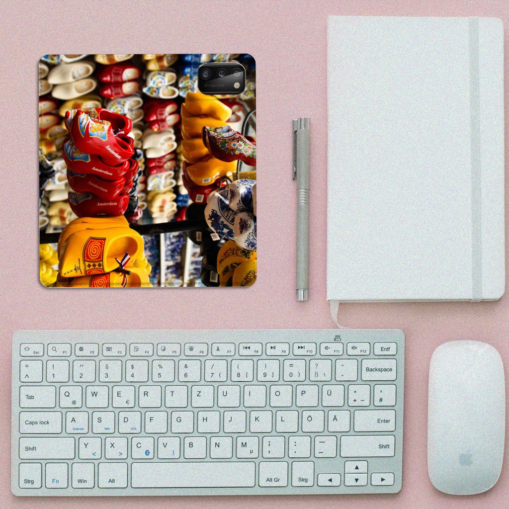 Samsung Galaxy A41 Book Cover Klompen - B2C Telecom