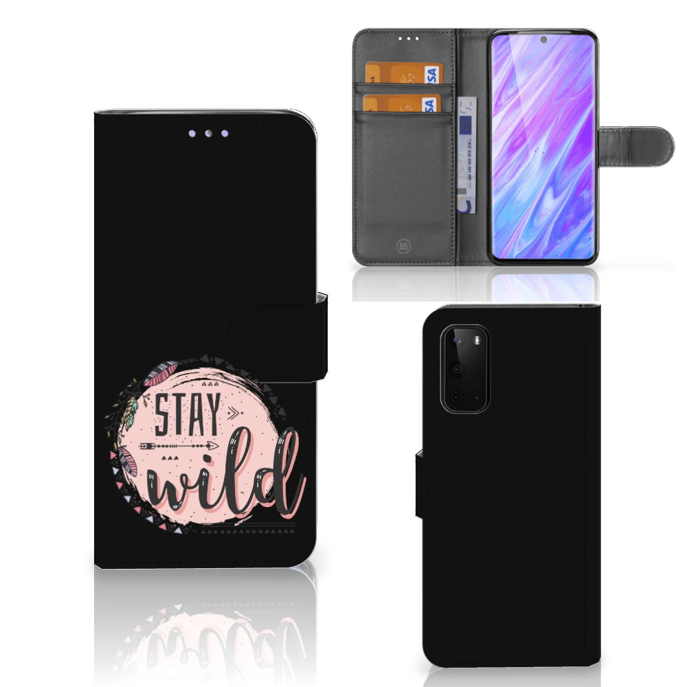 Samsung Galaxy S20 Leuk Hoesje Boho Stay Wild